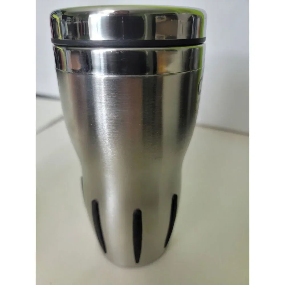 Rare Conan O'brien Coffee Cup Travel Stainless Steel Legally Prohibited Funny Tv